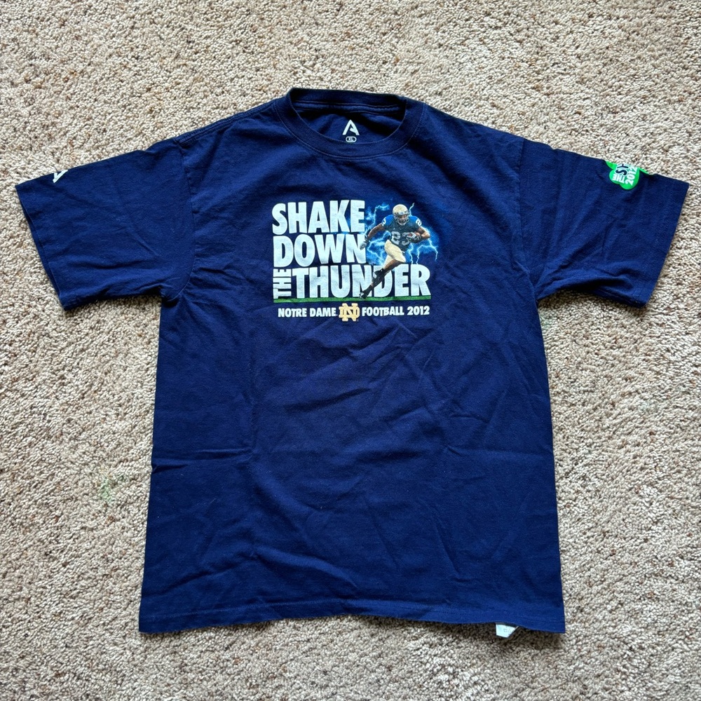 University of Notre Dame Football Shirt Youth XL